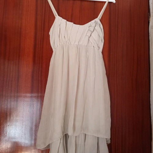Summer dress like new, airy, soft gray, size S