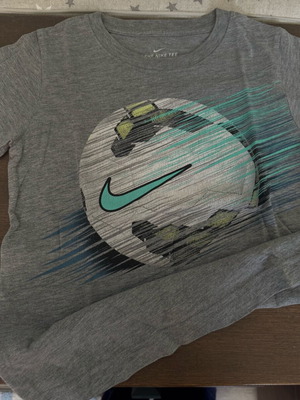 Nike shirt used, size 116 cm, gray