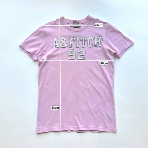 Abercrombie & Fitch Muscle Fit T-shirt pink size S like new