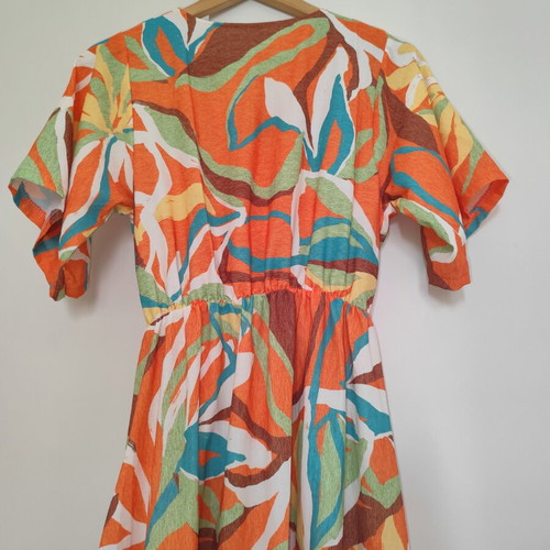 Colorful dress XXL used, excellent condition