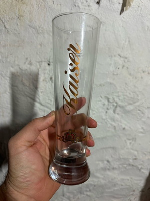 Kaiser collectible beer glass like new