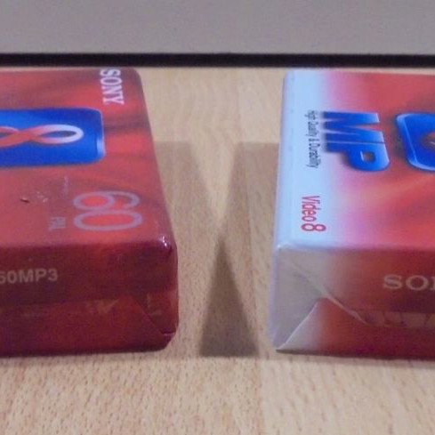 Sony Video 8 P5-60MP3 Two 60-Minute Video Camera Cassettes New
