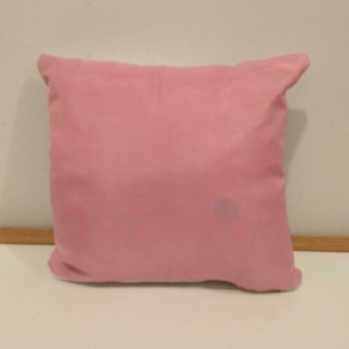 Decorative pillow for girl, like new, 25x25 cm, washable