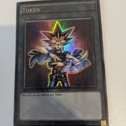 Yu-Gi-Oh! Token Yami Yugi YGLD-ENTKN Ultra Rare Limited Edition near mint