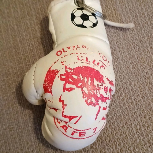 Olympiacos vintage keychain used