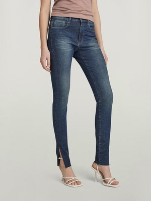 G-Star Raw 3301 Skinny Slit Jeans new, women's blue denim