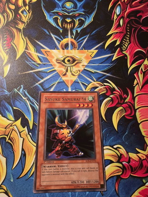 Sasuke Samurai #4 1st edition used Yu-Gi-Oh! card