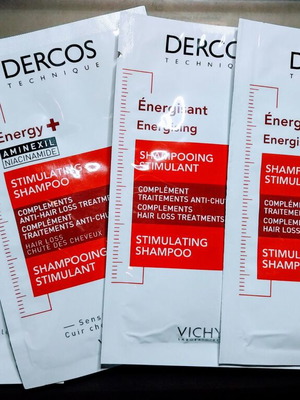 Dercos Vichy σαμπουάν δείγματα πακέτο καινούργιο