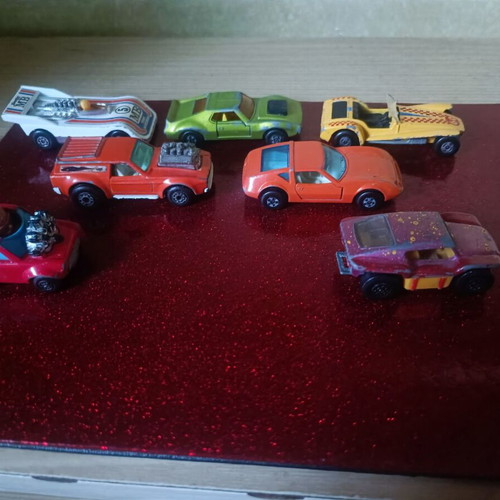 Matchbox Lesney Superfast vintage toy car collection 1970s