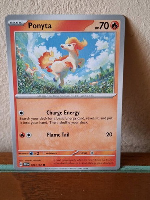 Pokemon card Ponyta new