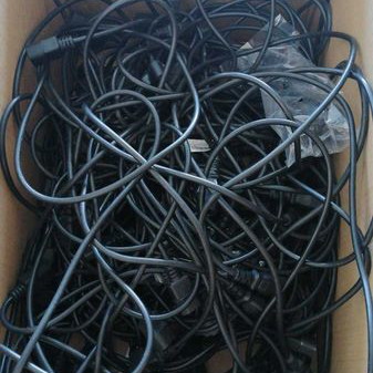 C13-C14 UPS power cable used