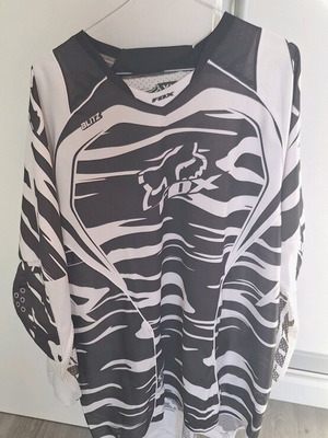 Fox Racing Motocross Jersey James Stewart Zebra new XL