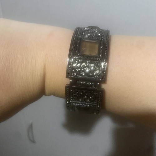 Women's bracelet new, black brown with stone