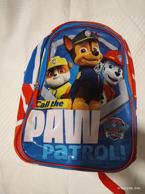 Paw Patrol Kids Backpack used with Chase, Marshall, Rubble design
