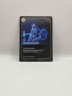 League of Legends Riftbound Vendetta Hextech Formula card like new