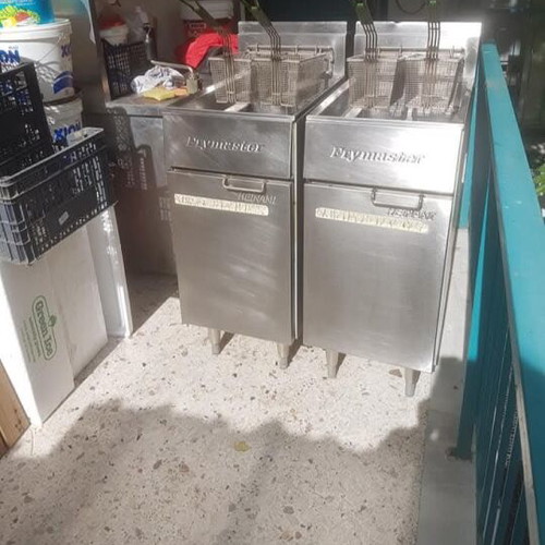 Frymaster Heinami gas fryer used, 20 liters, American made