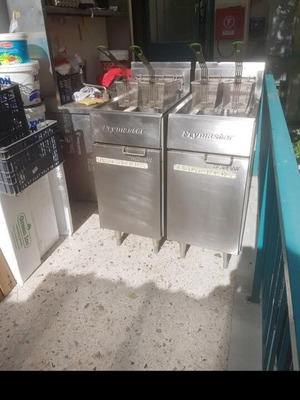 Frymaster Heinami gas fryer used, 20 liters, American made