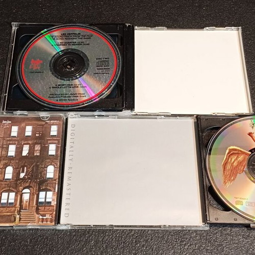 Led Zeppelin Complete Discography 12 CD, 1 Book, 3 DVD used