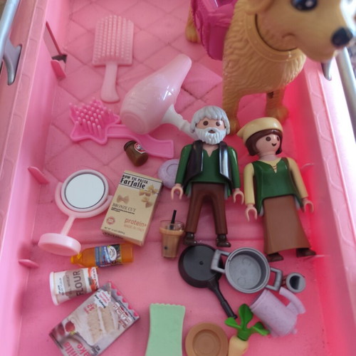 Barbie camper used with car and toys
