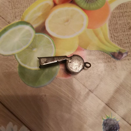 Antique whistle restored