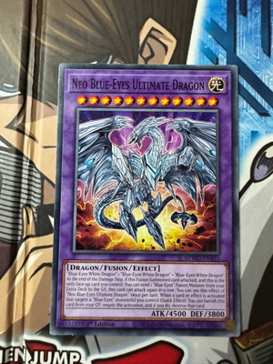 Neo Blue Eyes Ultimate Dragon κάρτα Yu-Gi-Oh! καινούργια, συλλεκτική