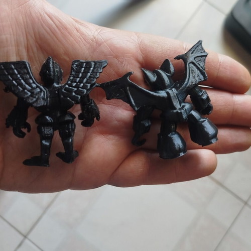 Gypaetos and Nychterida Beasts 3D Printed Figures New