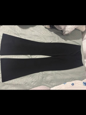 Flare pants H&M black like new, size XS