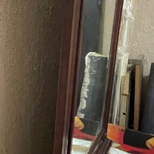 Wooden classic mirror like new