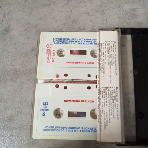 Nights in White Satin double audio cassette used, 1980s collection