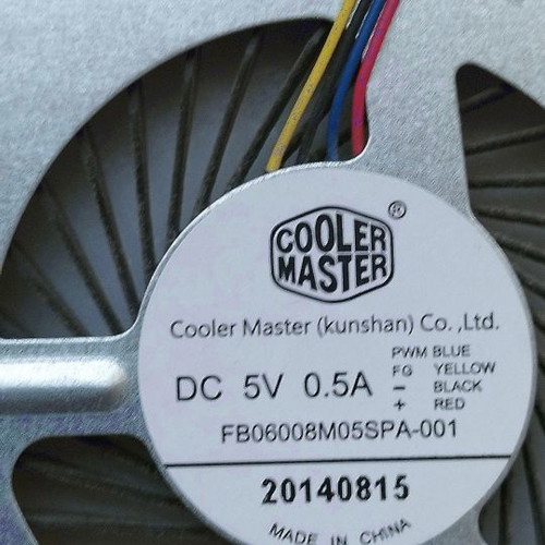 HP Pavilion 17 F201NV heatsink and fan used