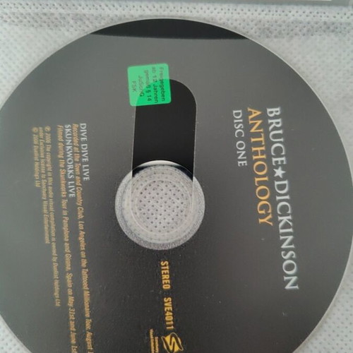 Bruce Dickinson Anthology DVD, metal