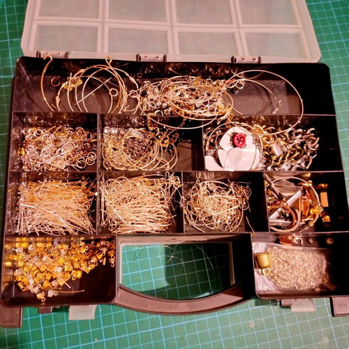 Jewelry making materials case new