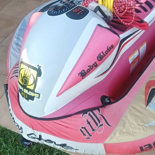 Body Glove Inflatable Towable Water Scooter like new, 2-person jet ski tube