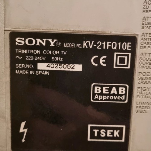 TV CRT Sony Trinitron 21"