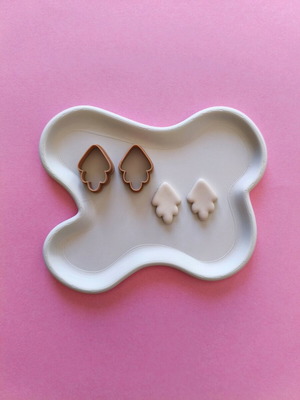 Polymer clay cutter like new for handmade earrings