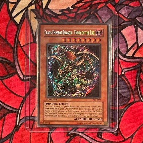 Chaos Emperor Dragon Envoy of the End 1st Edition IOC-000 like new