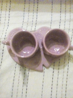 Coffee set for lovers ceramic, new