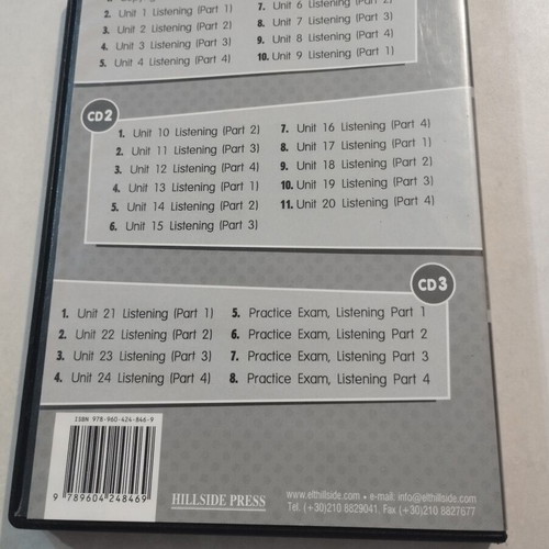 FCE Speaking, Listening & Writing Books and Audio CDs like new