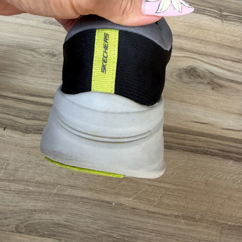 Skechers D'lux Walker 2.0 Swave sneakers size 47.5 like new black and white