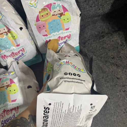 Squishmallows Mystery Squad 4 bags new