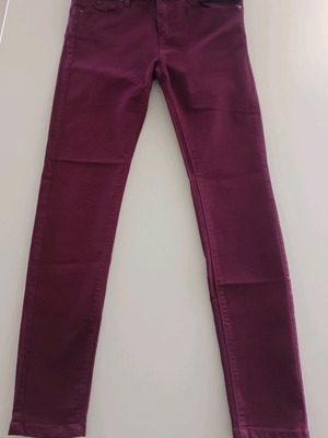 Παντελόνι Stradivarius skinny μπορντό σαν καινούργιο