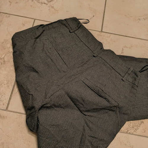 Moutaki women's pants like new, size S, black and grey
