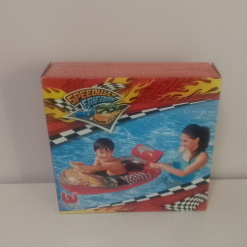 Speedway Kids Raft Boat like new, inflatable water toy for children