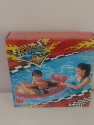 Speedway Kids Raft Boat like new, inflatable water toy for children