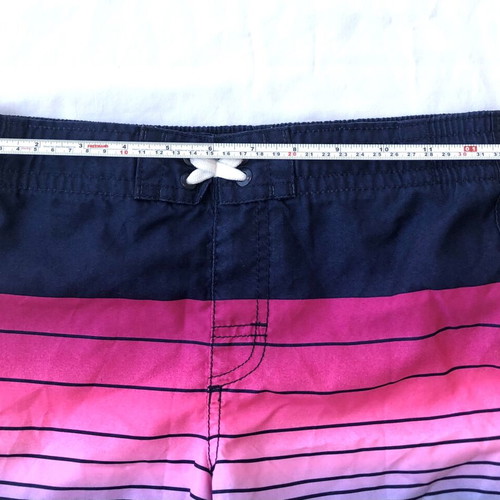 Old Navy Boys' Swim Shorts size 8 like new, blue and pink