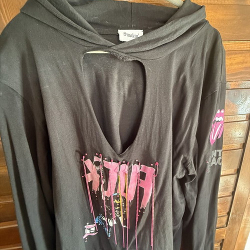 Black Smokin Long Blouse new, size L