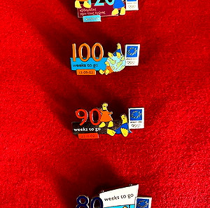 pins Αθήνα 2004 + aviation twa