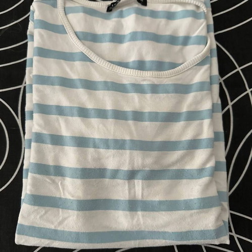 LC Waikiki striped women's t-shirt used, size M