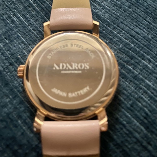 Watch pink gold used, needs battery replacement