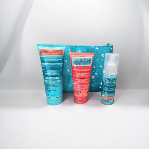 Dirty Works body care set with pouch new